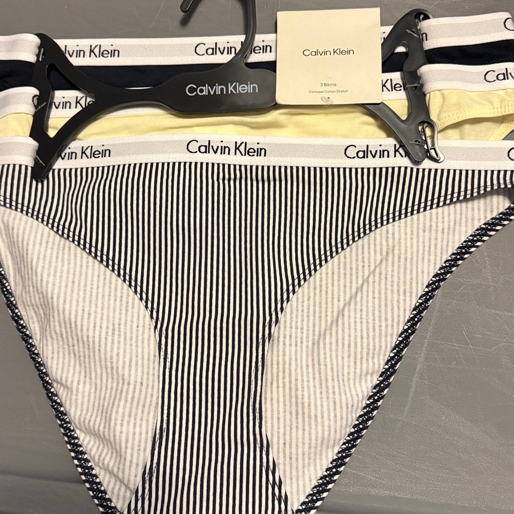 Calvin Klein bikini panties, 3 pack